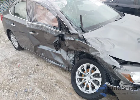 2019 Nissan Sentra Sv из США, поврежденный, VIN 3N1AB7AP0KY331787